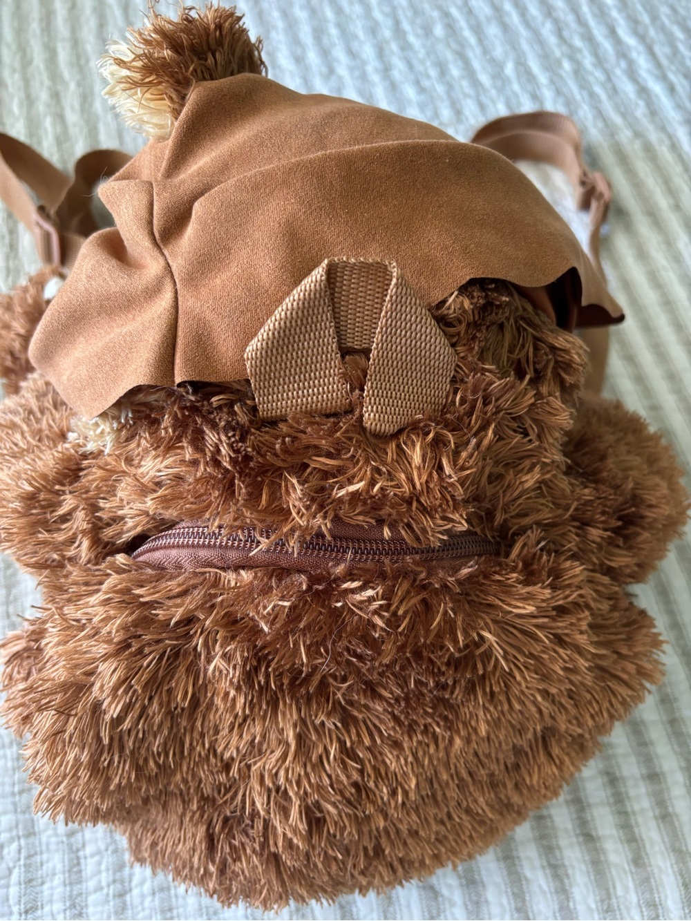 Disney Parks 2025 Star Wars Wicket the Ewok Plush Backpack - Picture 10 of 16